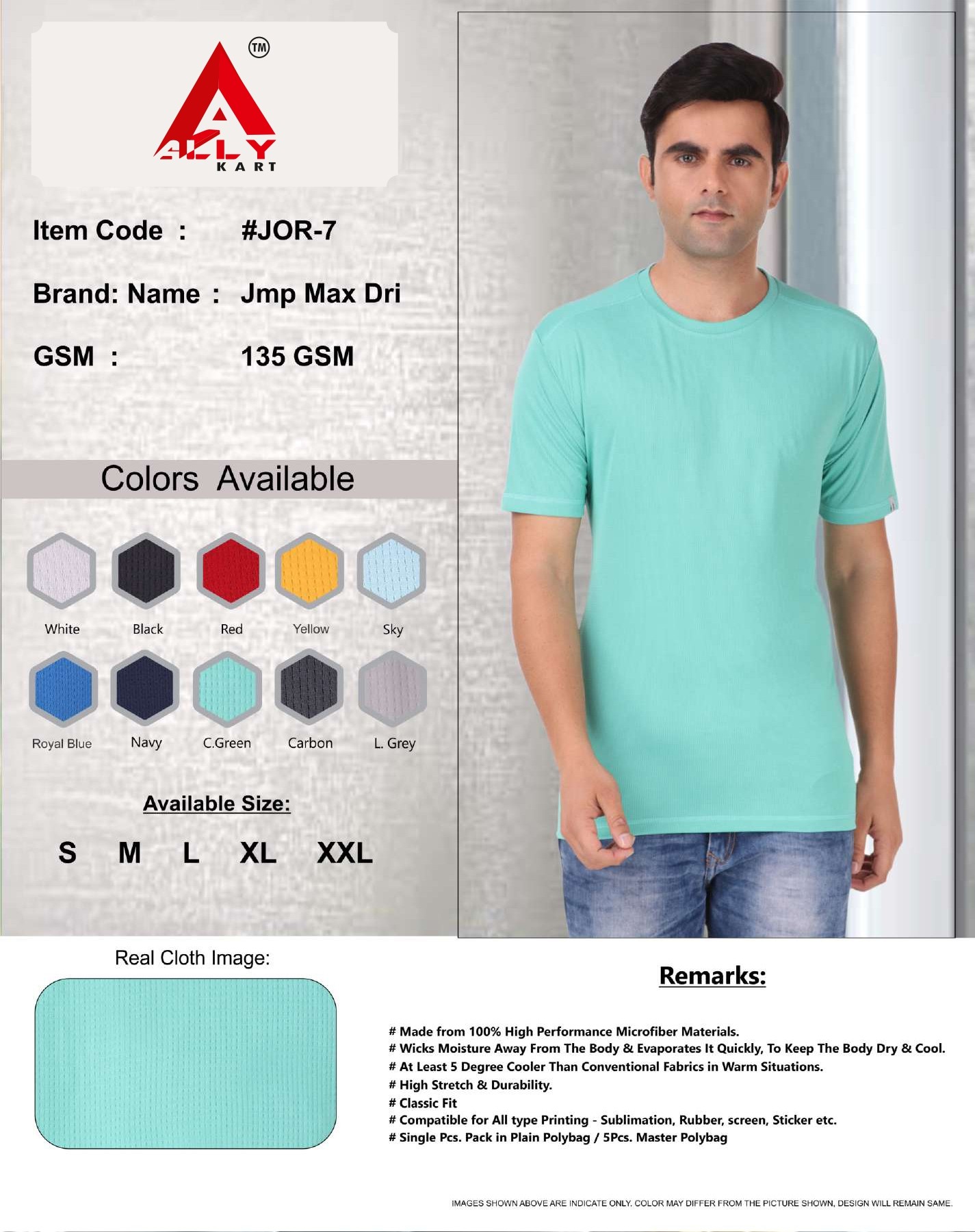 Ally Solid Men's Round Neck Half Sleeve T-Shirts
